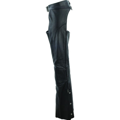 Kuryakyn Leather By River Road Women's Sierra Leather Chaps - Black_1553773