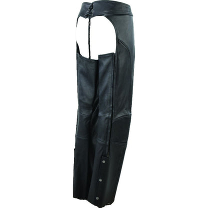 Kuryakyn Leather By River Road Women's Sierra Leather Chaps - Black_1553774