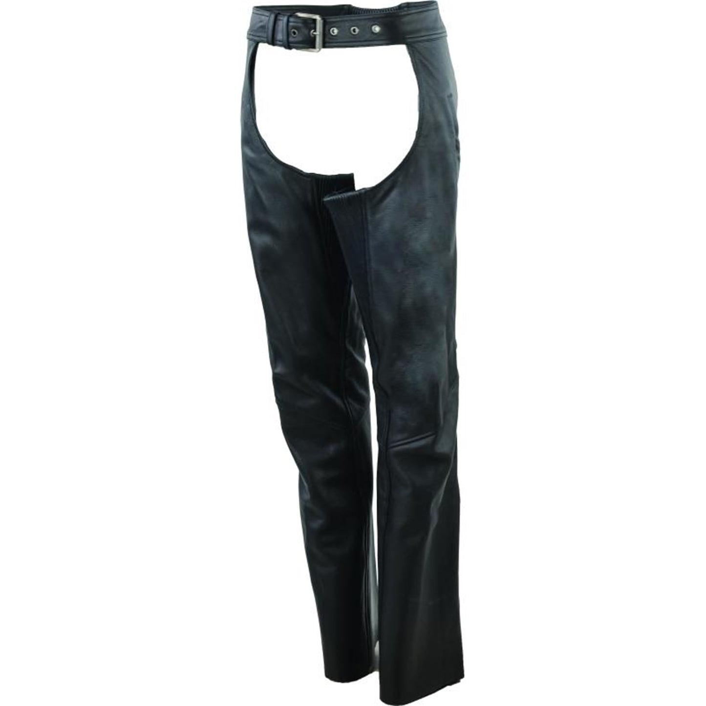 Kuryakyn Leather By River Road Women's Plains Leather Chaps - Black _1552612