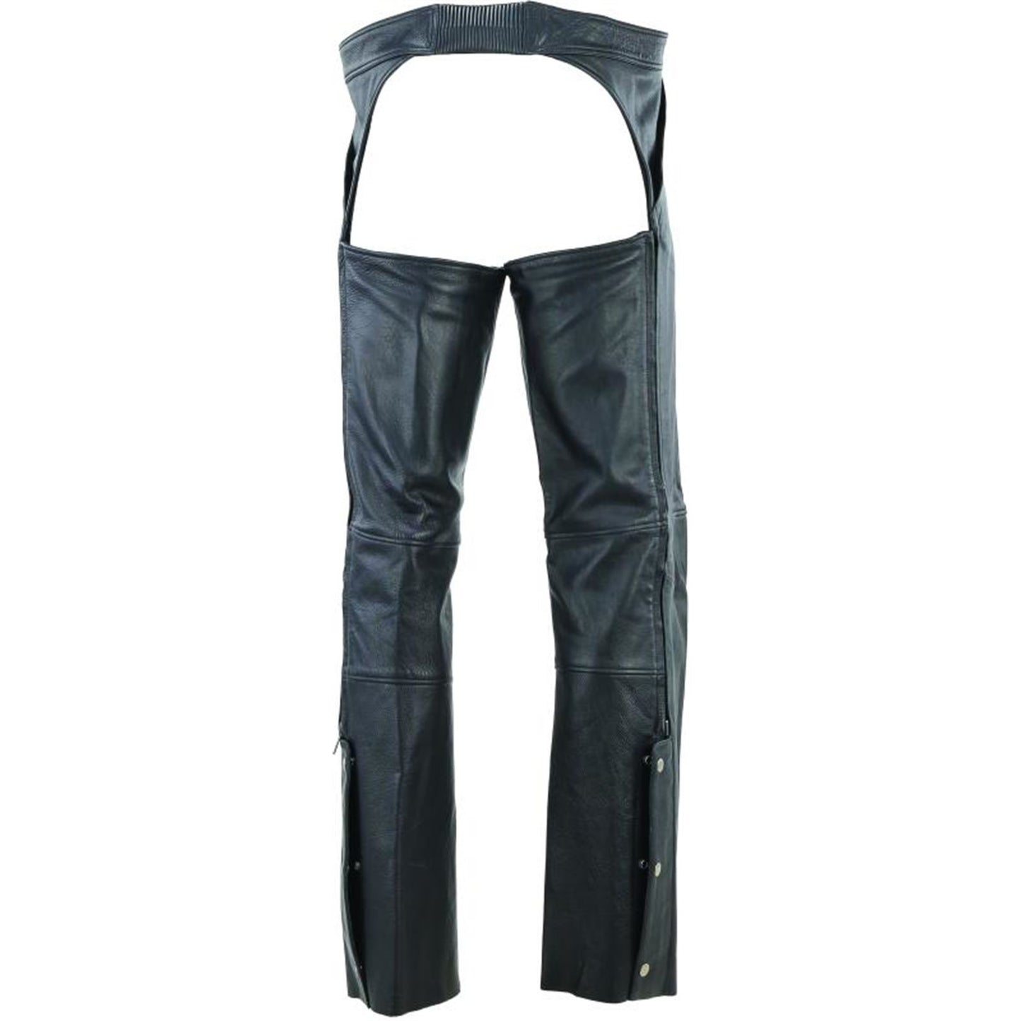 Kuryakyn Leather By River Road Plains Leather Chaps Black_1554306