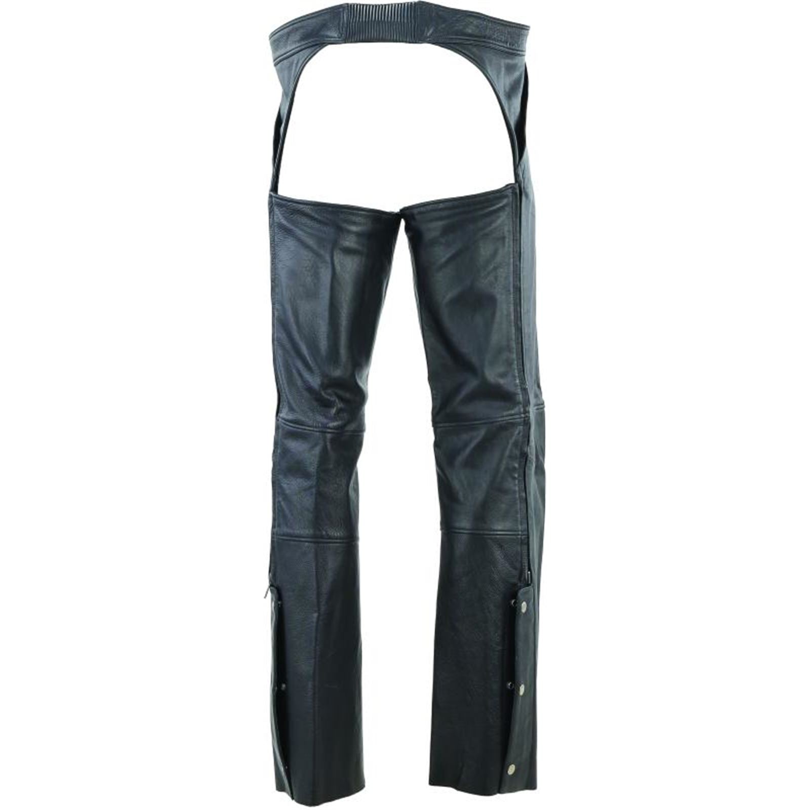 Kuryakyn Leather By River Road Plains Leather Chaps Black_1554306