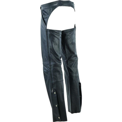 Kuryakyn Leather By River Road Plains Leather Chaps Black_1554310