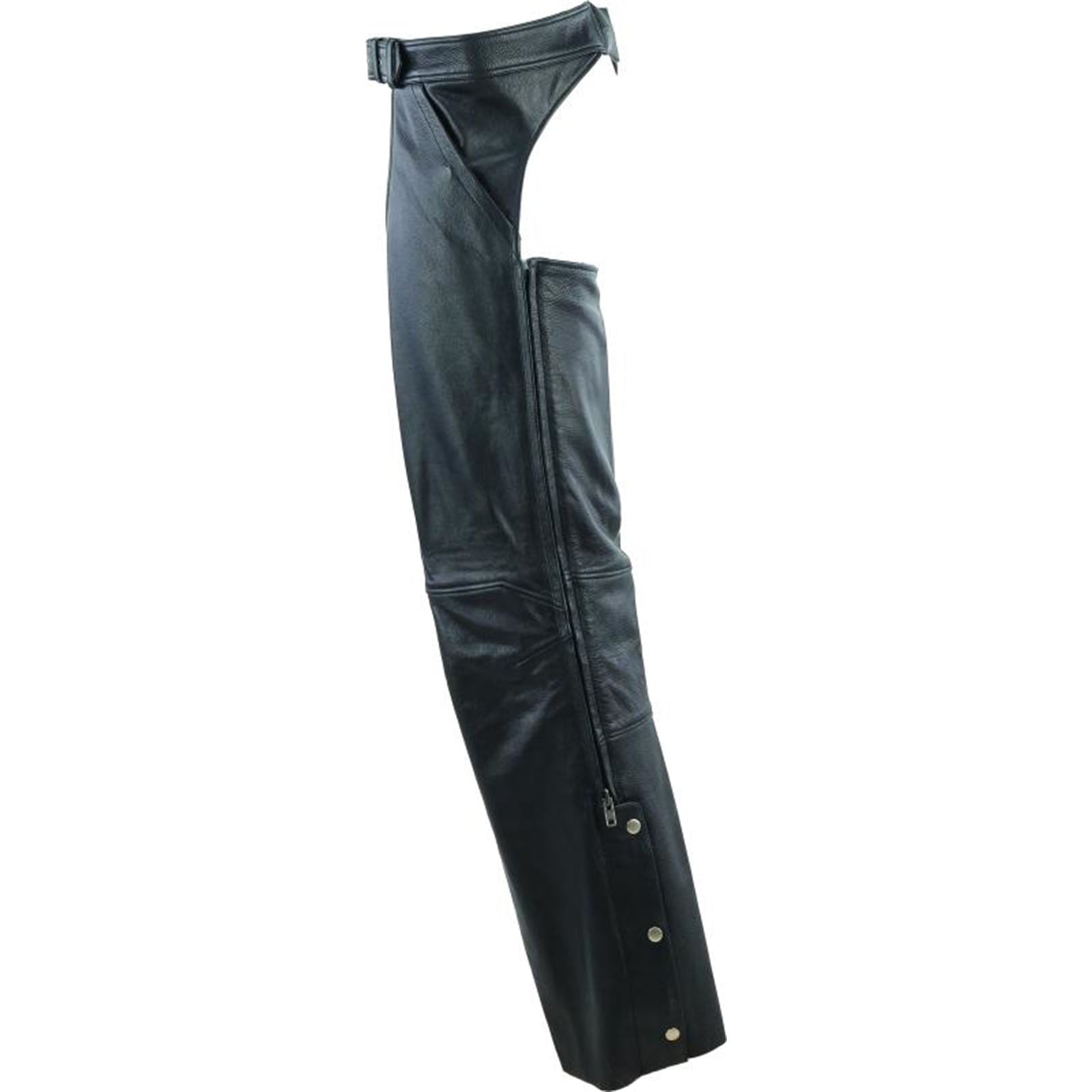 Kuryakyn Leather By River Road Plains Leather Chaps Black_1554311