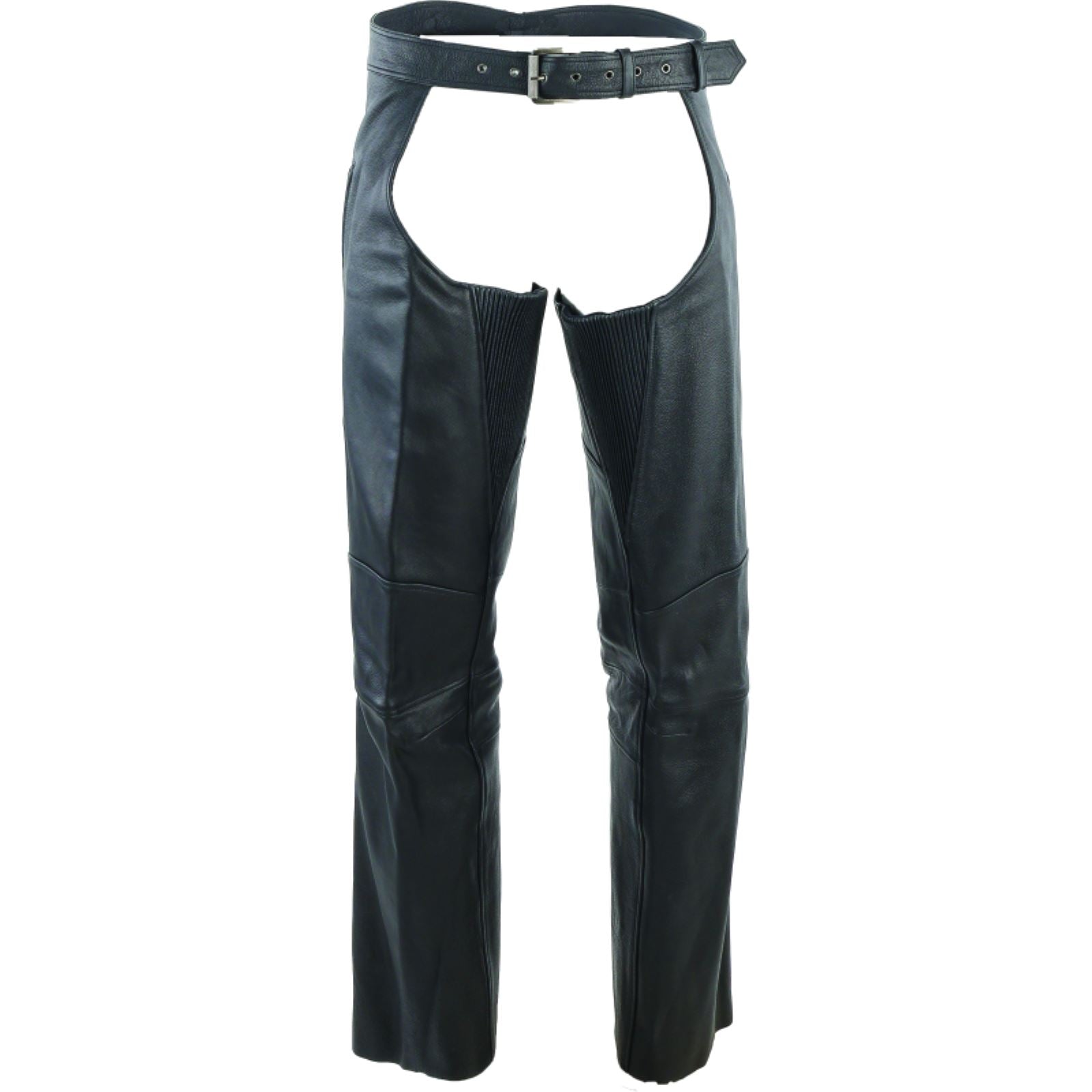 Kuryakyn Leather By River Road Longhaul Leather Chaps Black_1554402