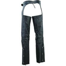 Kuryakyn Leather By River Road Longhaul Leather Chaps Black_1554403