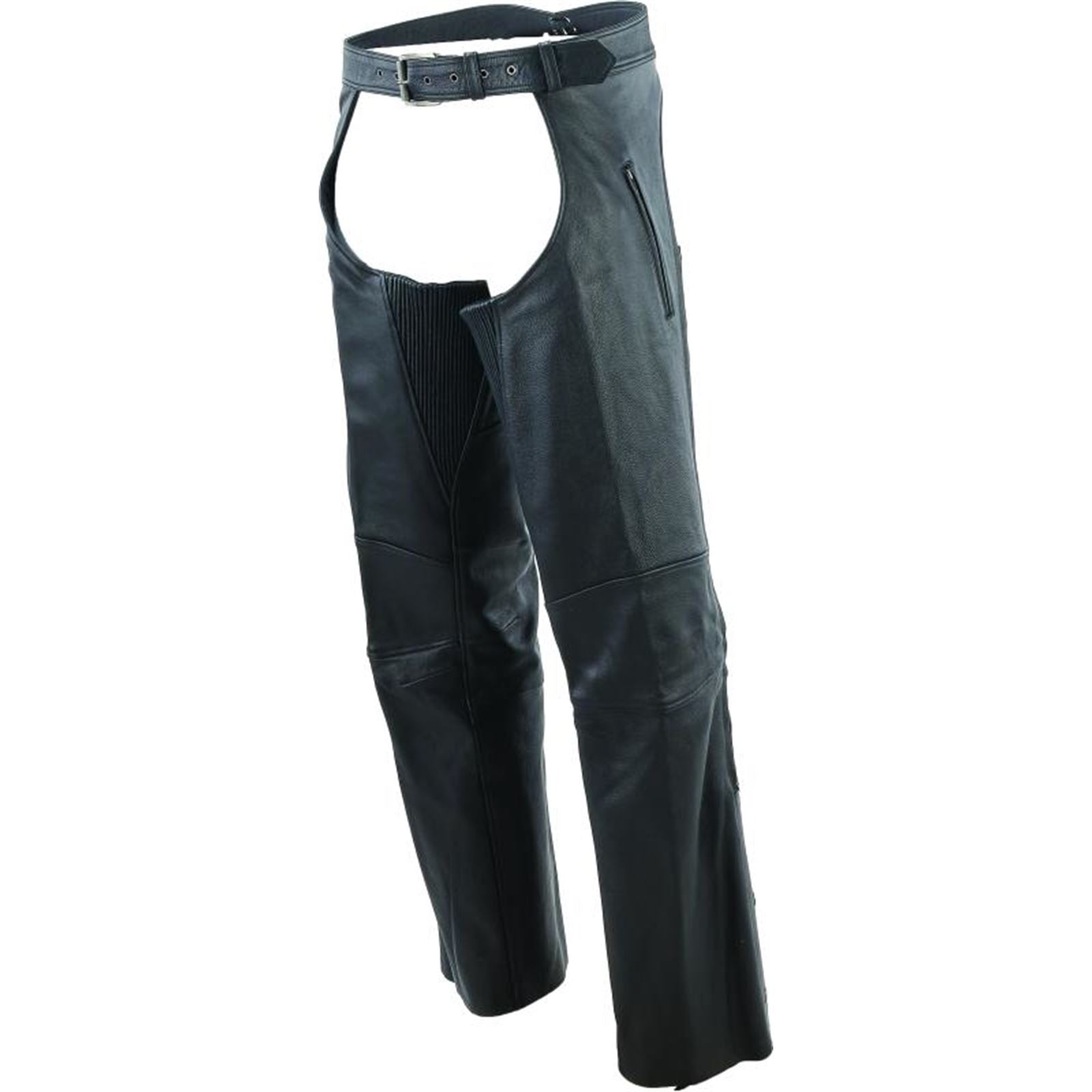 Kuryakyn Leather By River Road Longhaul Leather Chaps Black_1554405