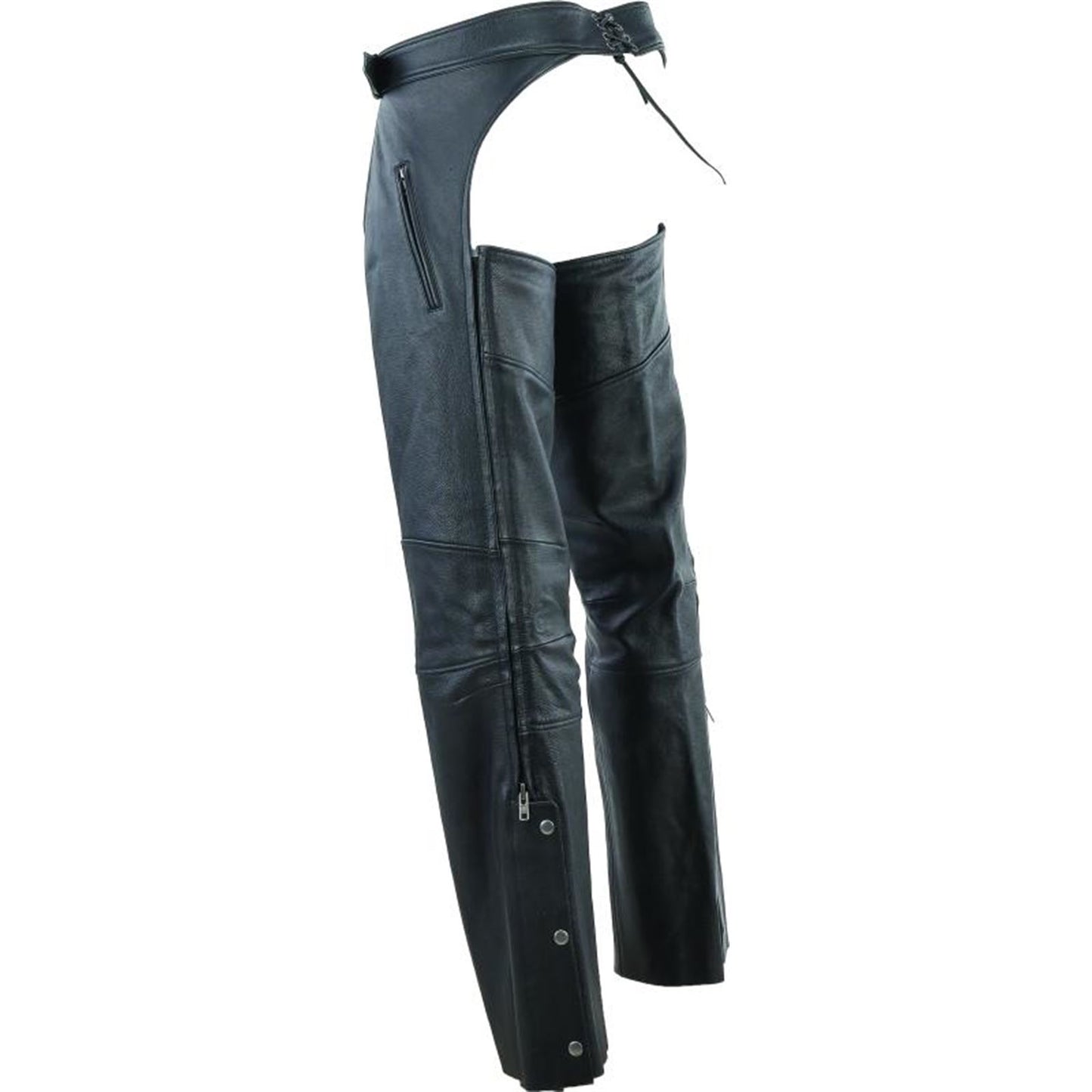 Kuryakyn Leather By River Road Longhaul Leather Chaps Black_1554407