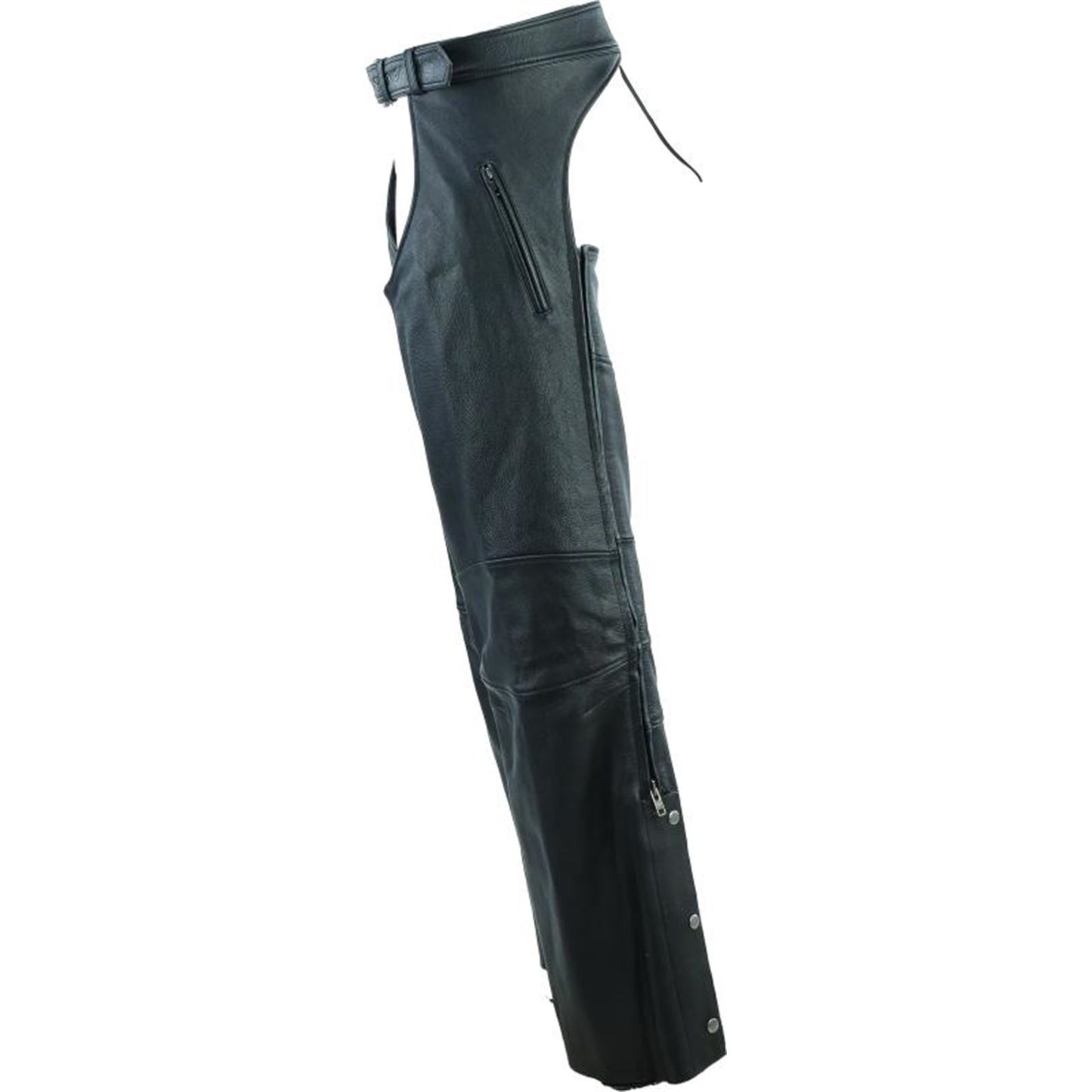 Kuryakyn Leather By River Road Longhaul Leather Chaps Black_1554409