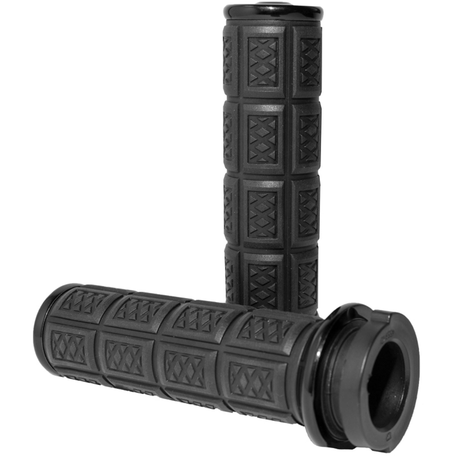 Kuryakyn Enygma Grips Throttle-By-Wire - Gloss Black 10035-2_1552676