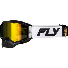 Fly Racing Zone Elite Snow Goggles - White/Black with Polarized Yellow Lens 37-4105_1552693