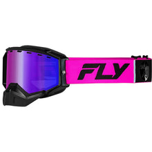 Fly Racing Zone Elite Snow Goggles - Pink/Black with Polarized Rose Lens 37-4106_1552695