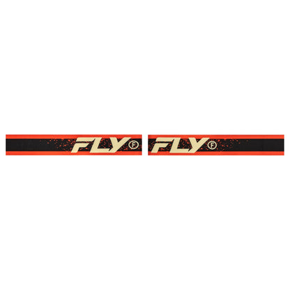 Fly Racing Zone Snow Goggles - Black/Red/Cream with Red Mirror/Amber Lens 37-50282_1552708