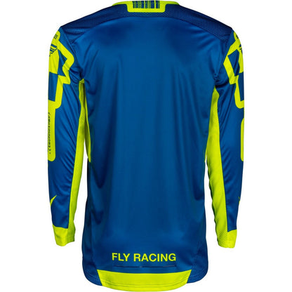 Fly Racing Youth Lite Lancer Jersey - Navy/Hi-Vis - Youth XL 378-725YXL_1551425