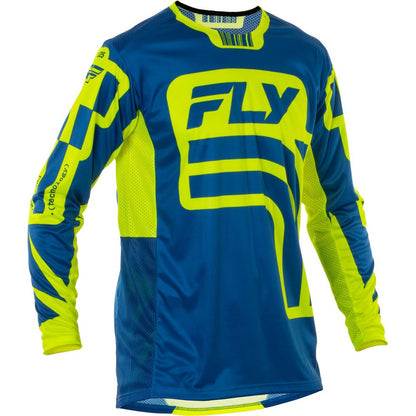 Fly Racing Youth Lite Lancer Jersey - Navy/Hi-Vis - Youth XL 378-725YXL_1551424