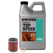 Motorex Top Speed Oil Change Kit for Yamaha YZ 250 - 0.75L - 10W/40 [MPN: 311243]_1735782