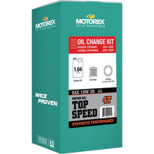 Motorex Top Speed Oil Change Kit for Honda CRF 450 - 1.04L - 10W/30 [MPN: 311250]_1553803
