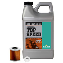 Motorex Top Speed Oil Change Kit for Kawasaki KX 250 - 0.80L - 10W/40 [MPN: 311247]_1735790