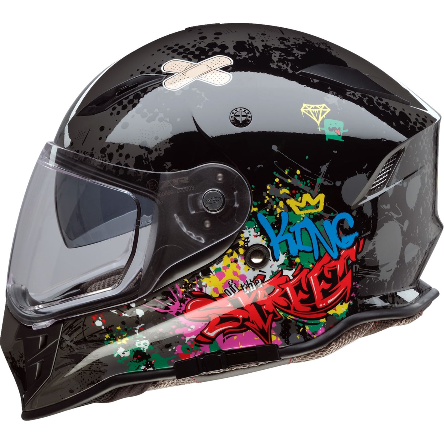 Z1R Nemesis Helmet - Distro - Gray_1549384