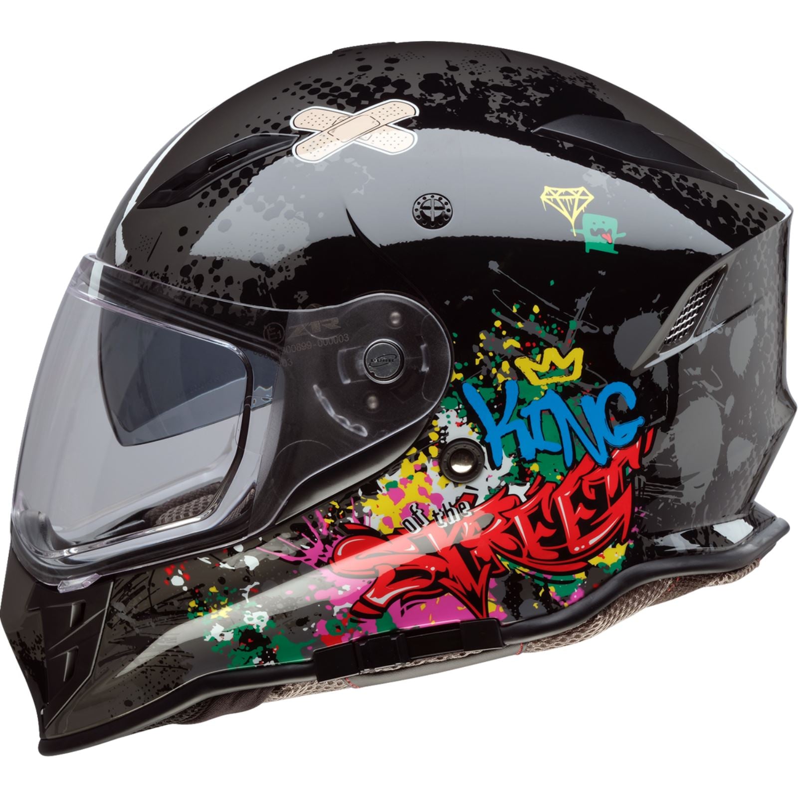 Z1R Nemesis Helmet - Distro - Gray_1549384
