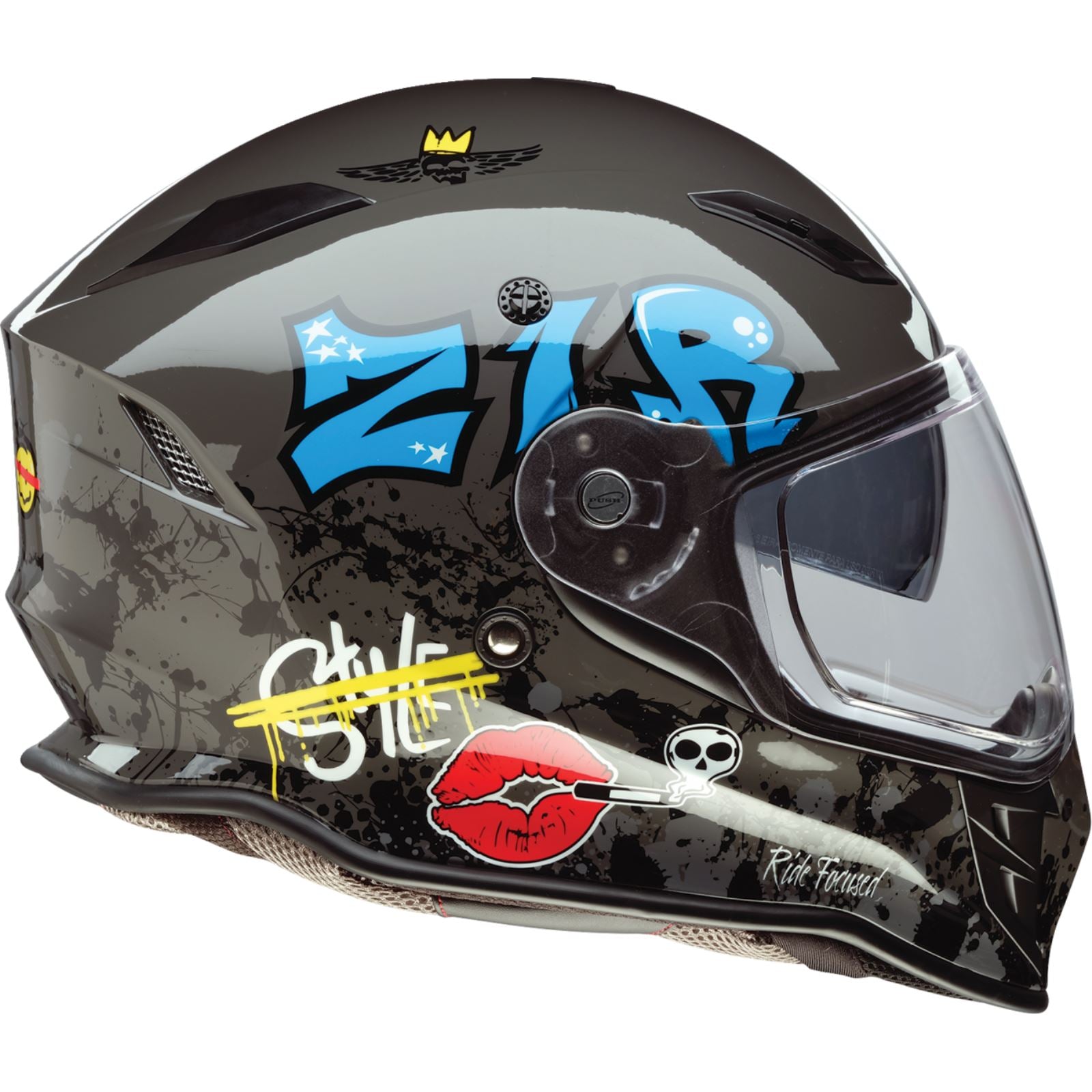Z1R Nemesis Helmet - Distro - Gray_1549381
