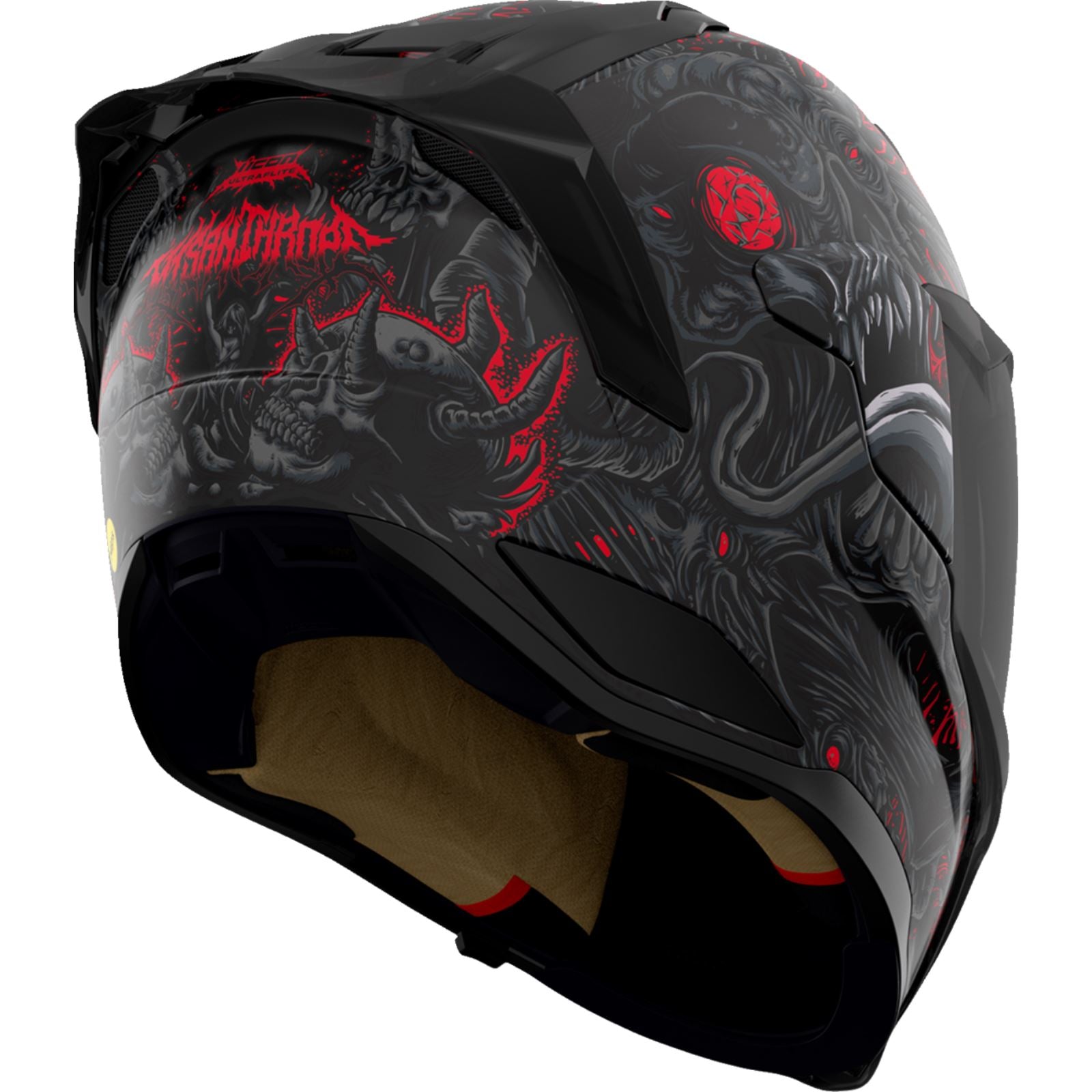 Icon Ultraflite Helmet - Misanthrope - MIPS® - Black_1549608