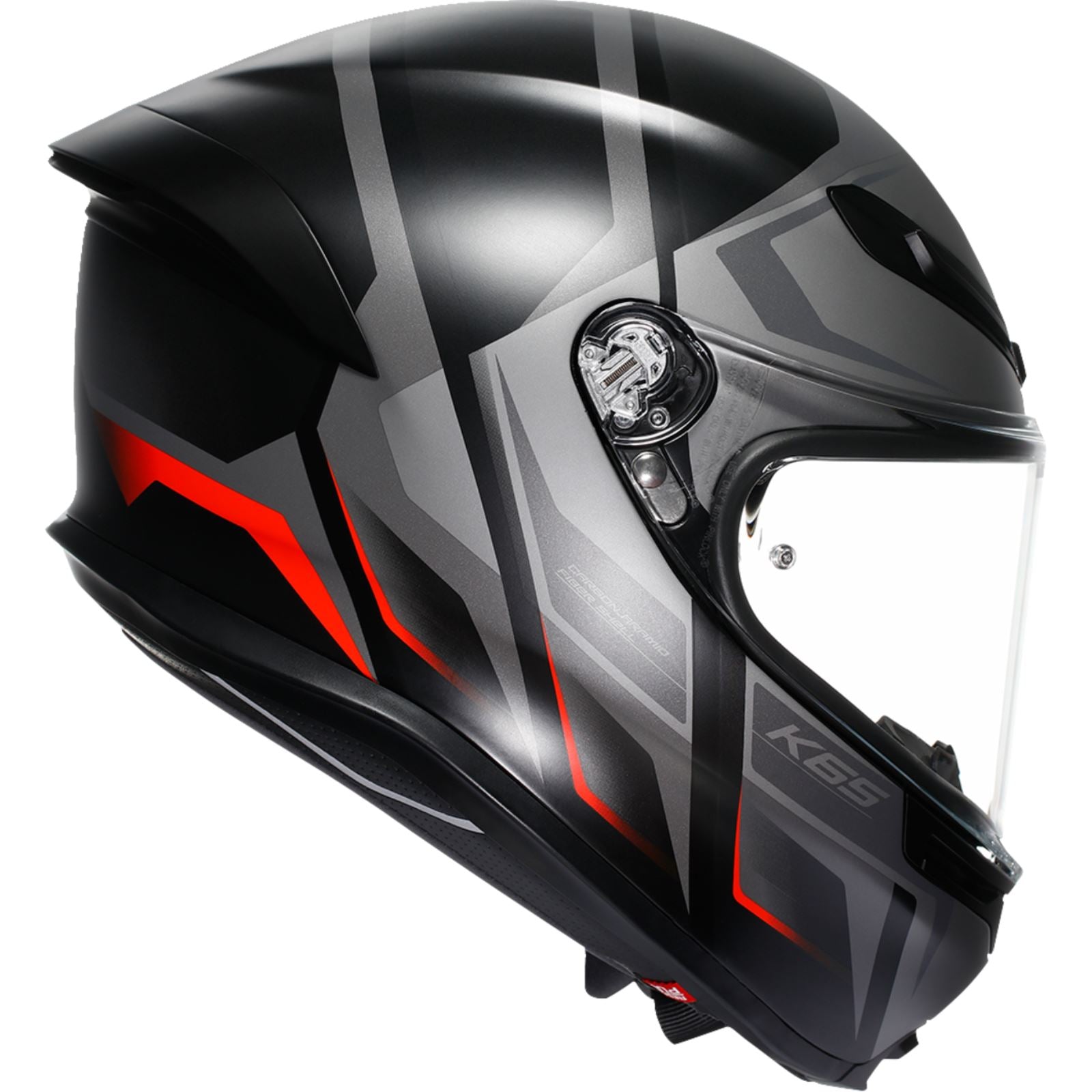 AGV K6 S Helmet - Karve Matte Black/White/Red XL AGV K6 S Helmet - Karve Matte Black/White/Red XL