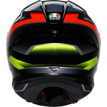 AGV Helmets K6 S Helmet - Erazer - Black/Red/Yellow Fluo_1549985