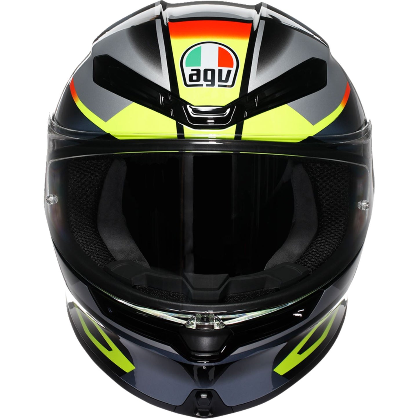 AGV Helmets K6 S Helmet - Erazer - Black/Red/Yellow Fluo_1549987