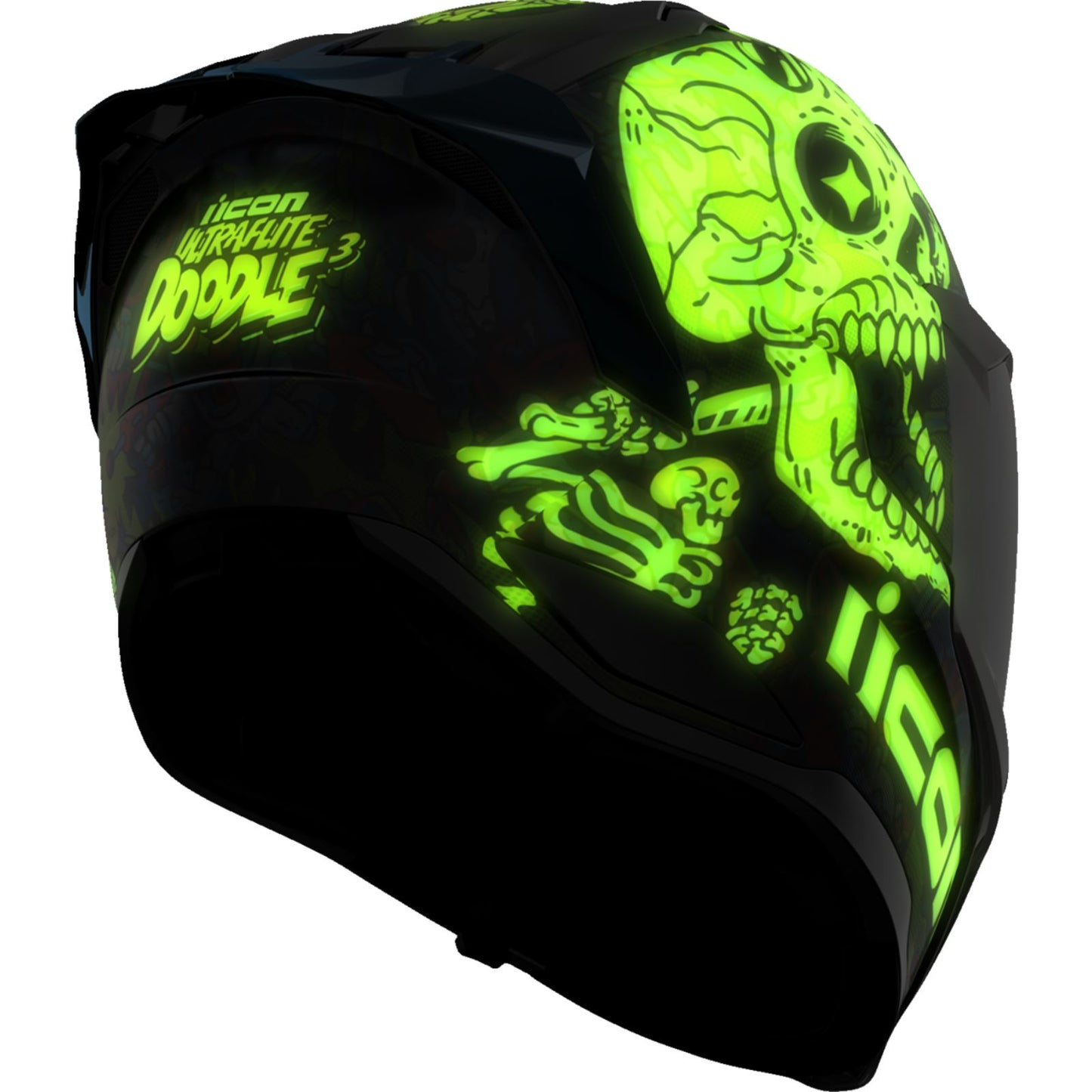 Icon Ultraflite Helmet - Doodle 3 - MIPS® - Blue_1549962