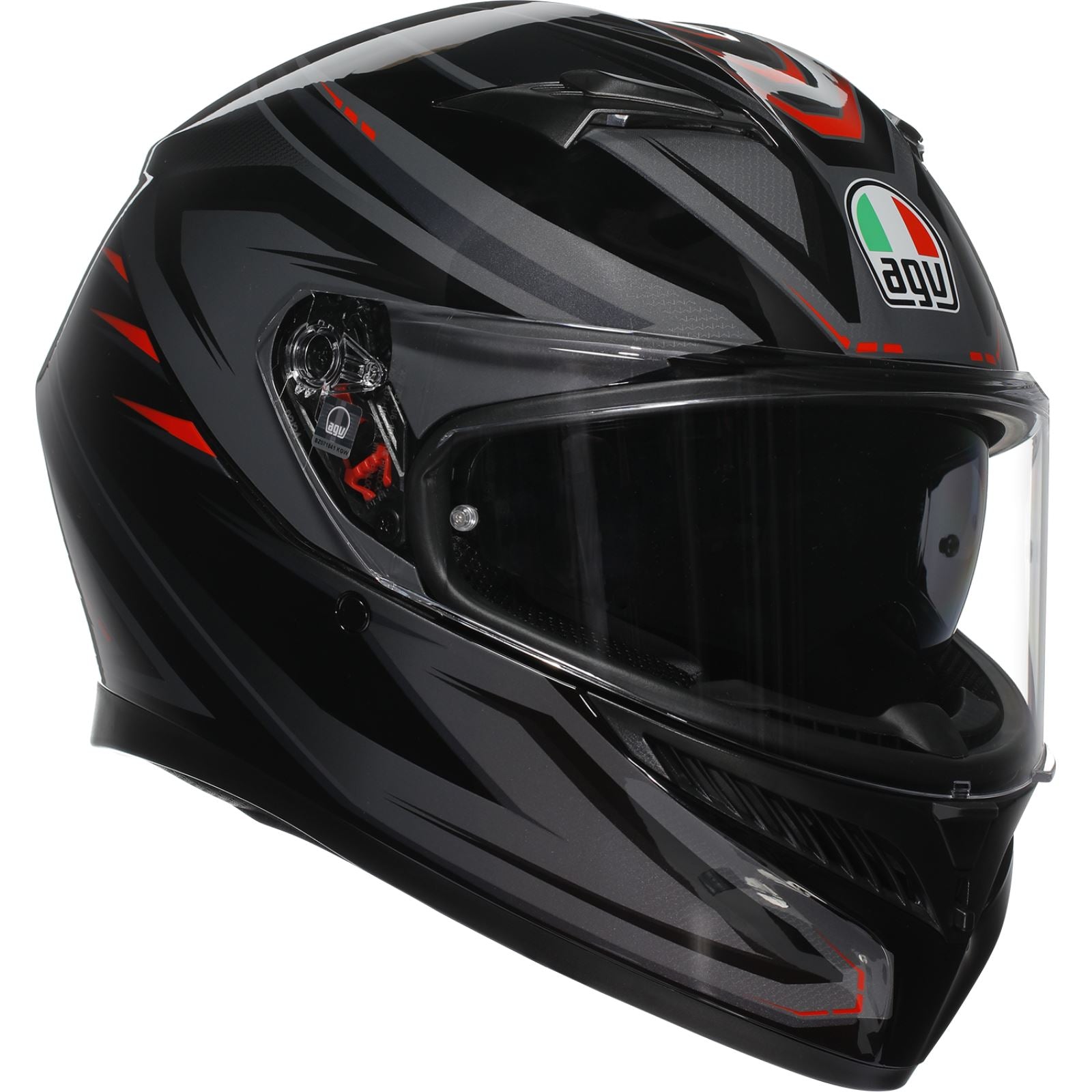 AGV Helmets K3 Helmet - Syth - Black/Red_1550042