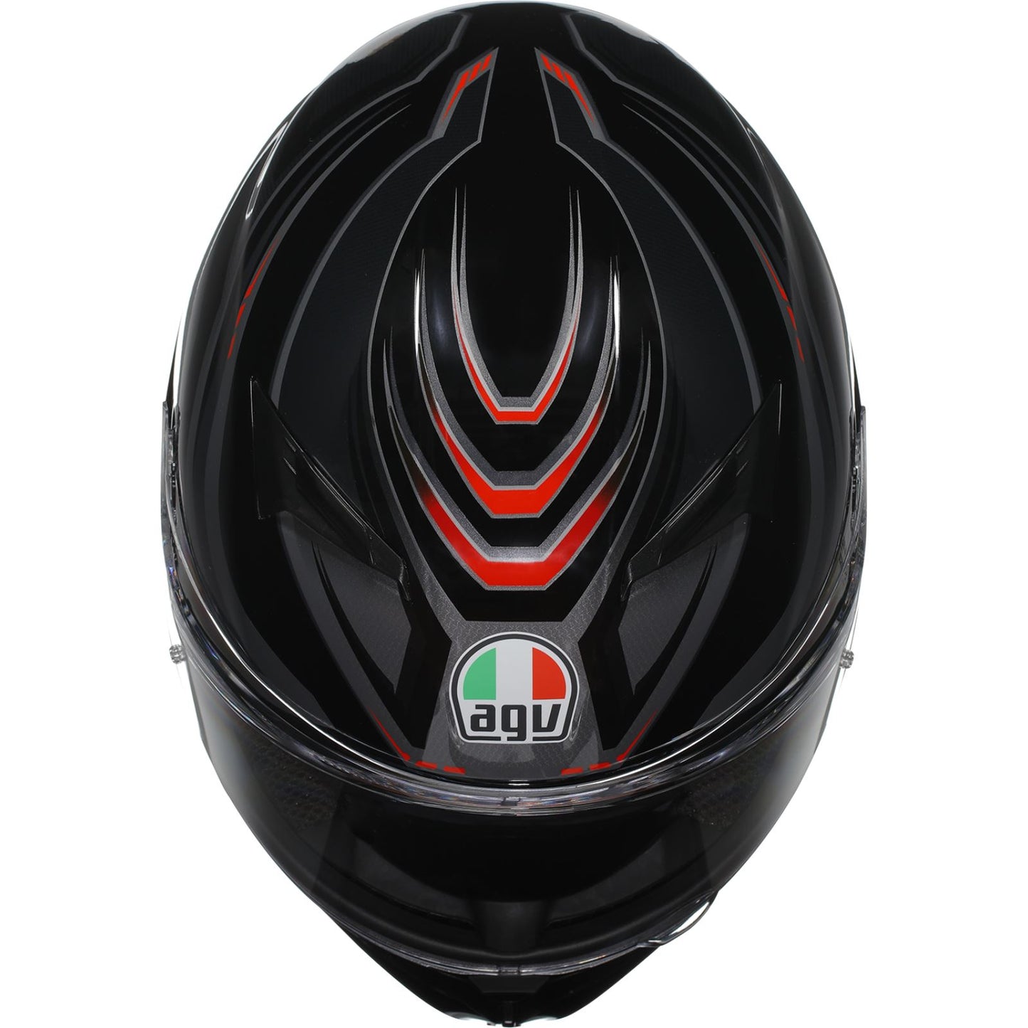 AGV Helmets K3 Helmet - Syth - Black/Red_1550043