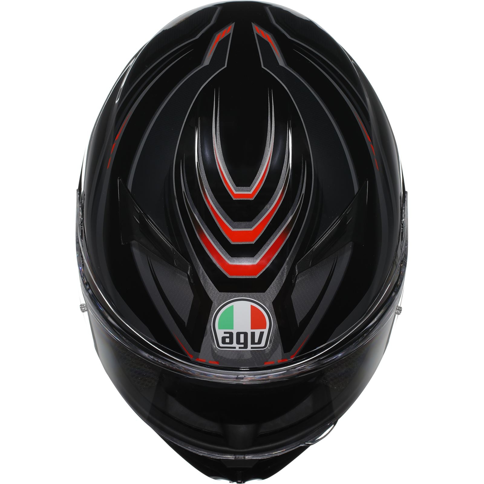 AGV Helmets K3 Helmet - Syth - Black/Red_1550043