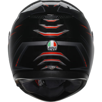 AGV Helmets K3 Helmet - Syth - Black/Red_1550044