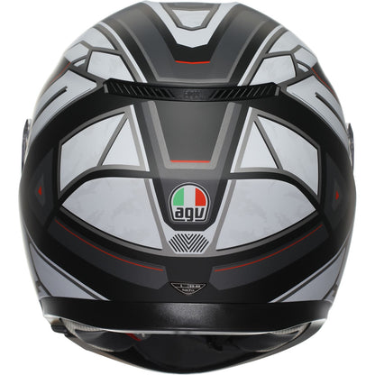 AGV Helmets K3 Helmet - Rivia - Matte Black/White_1550025