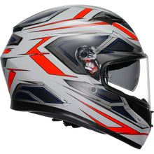 AGV Helmets K3 Helmet - Space - Matte White/Red Fluo_1550106