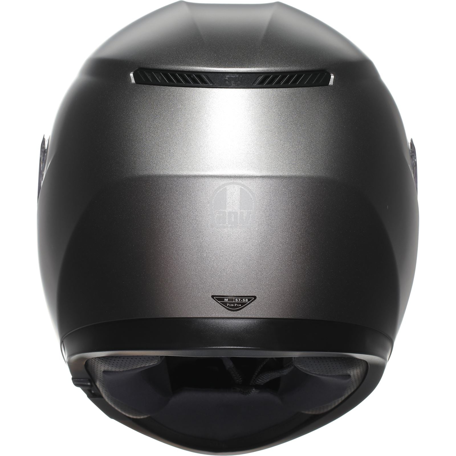 AGV Helmets K3 Helmet - Mono - Matte Luna Gray_1550148