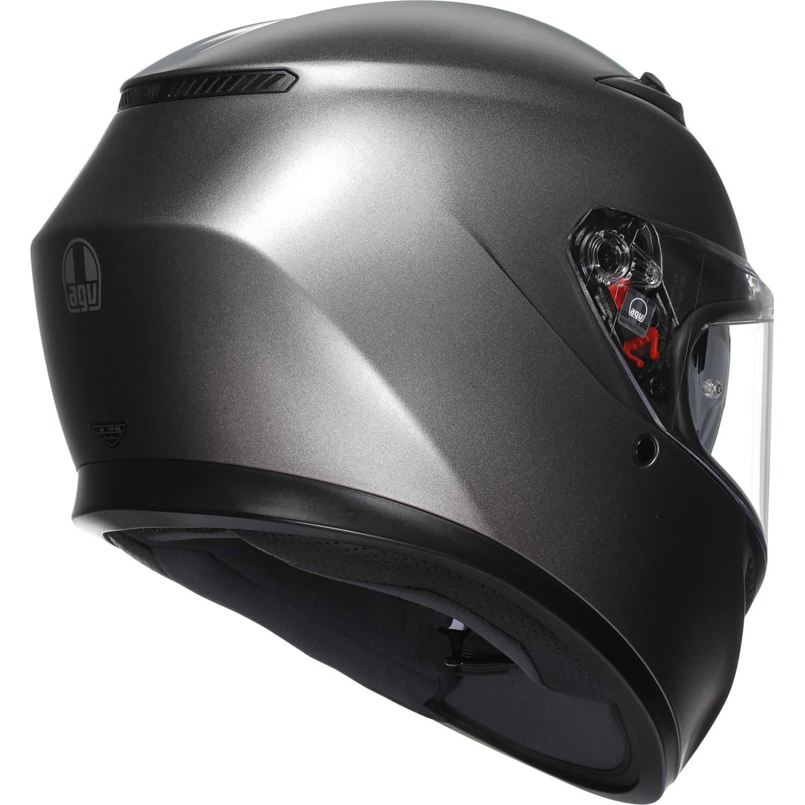 AGV Helmets K3 Helmet - Mono - Matte Luna Gray_1550152