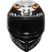 AGV Helmets K1 S Helmet - Lyzard - Matte Black/Gray/Red_1550355