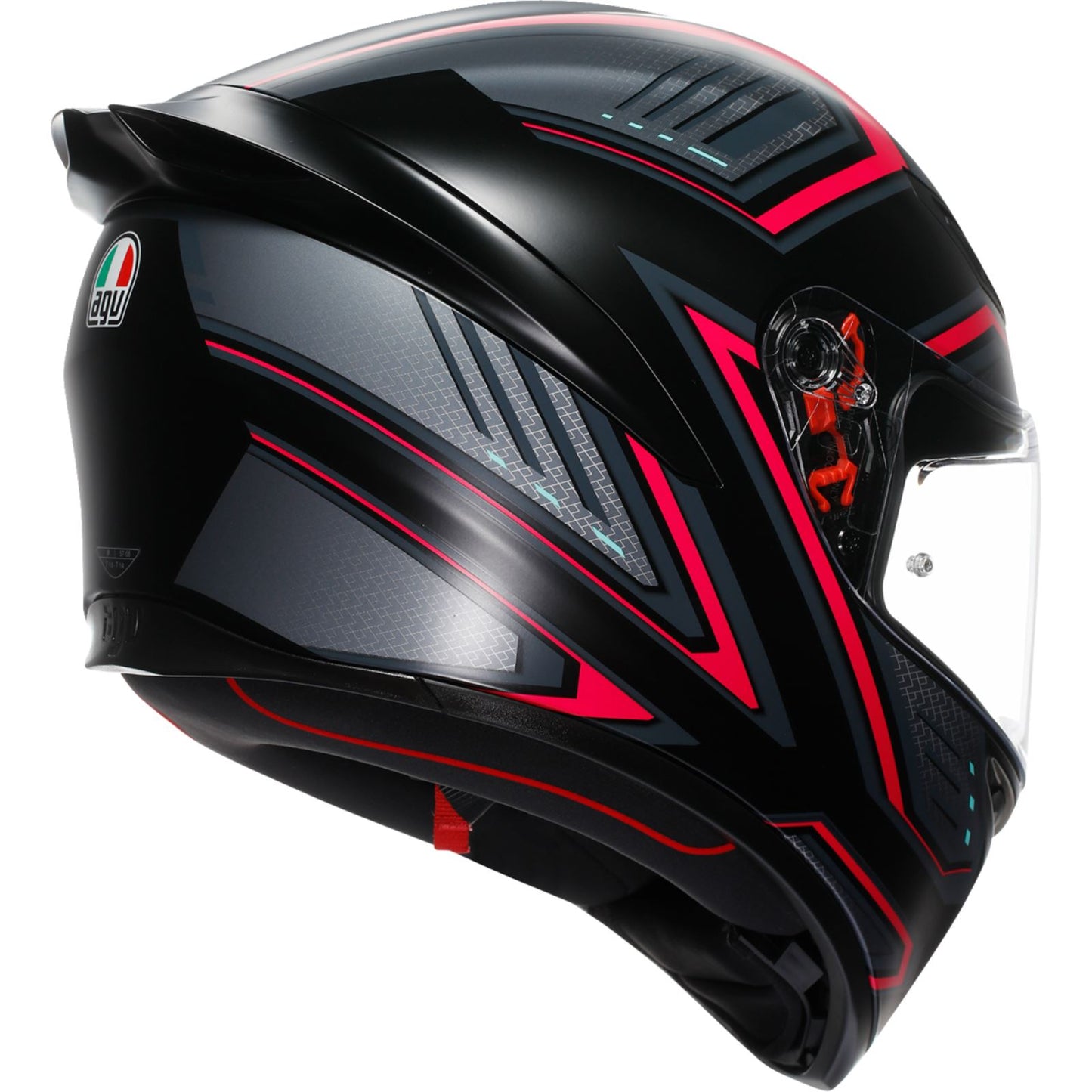AGV Helmets K1 S Helmet - Sling - Matte Black/Purple_1550399