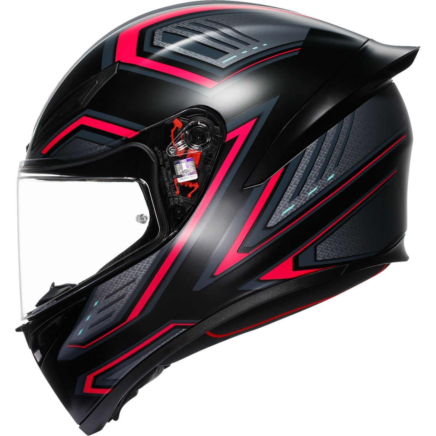 AGV Helmets K1 S Helmet - Sling - Matte Black/Purple_1550401