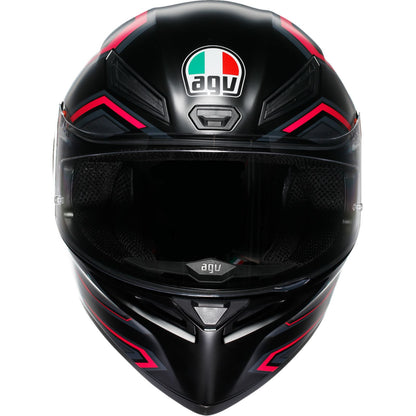 AGV Helmets K1 S Helmet - Sling - Matte Black/Purple_1550402