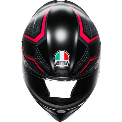 AGV Helmets K1 S Helmet - Sling - Matte Black/Purple_1550403
