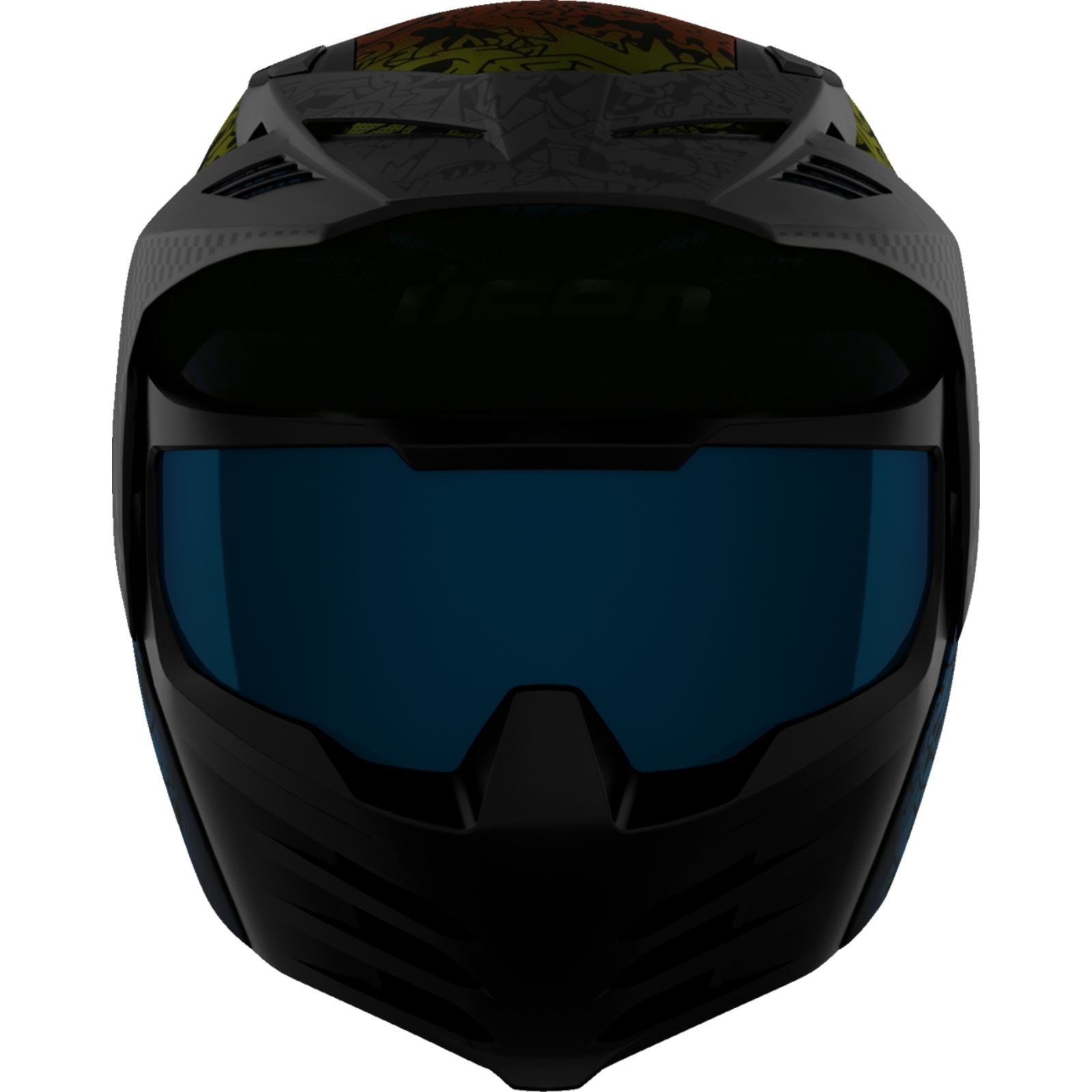 Icon Elsinore™ Helmet - Doodle 3 - White_1550413