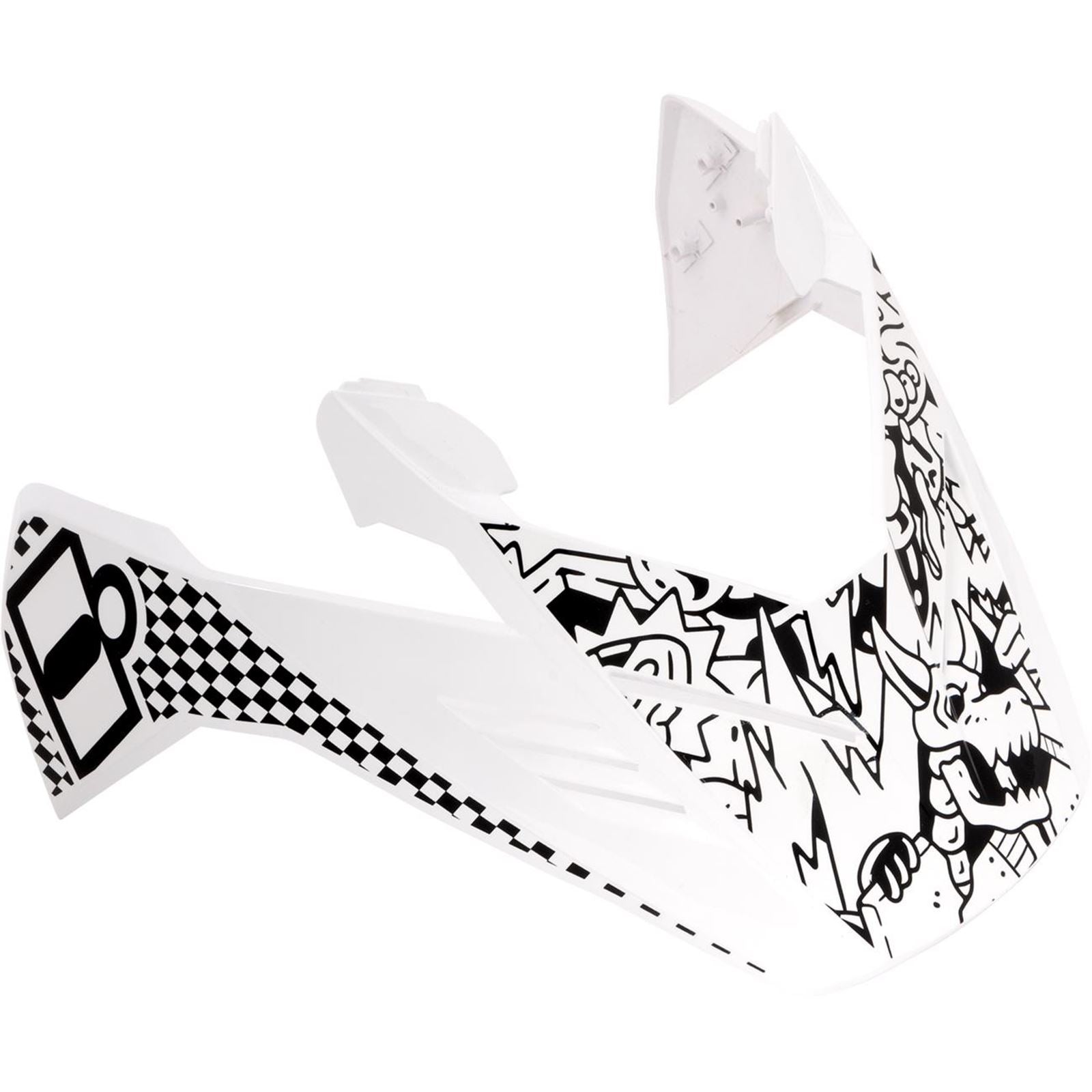 Icon Elsinore™ Peak - Doodle 3 - White - XS-S [MPN: 0132-1847]_1828720