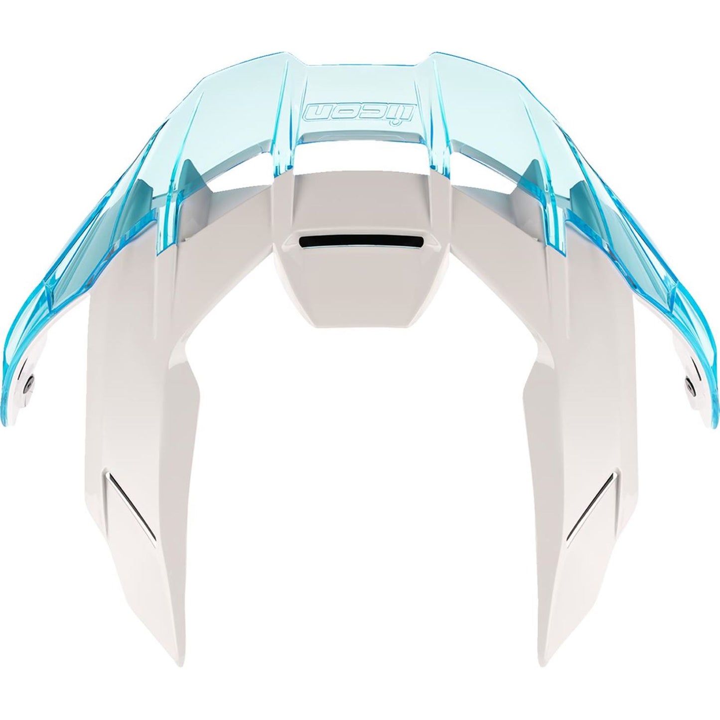 Icon Ultraflite™ Spoiler - Gloss White/Dayglo Blue [MPN: 0133-1697]_1828666