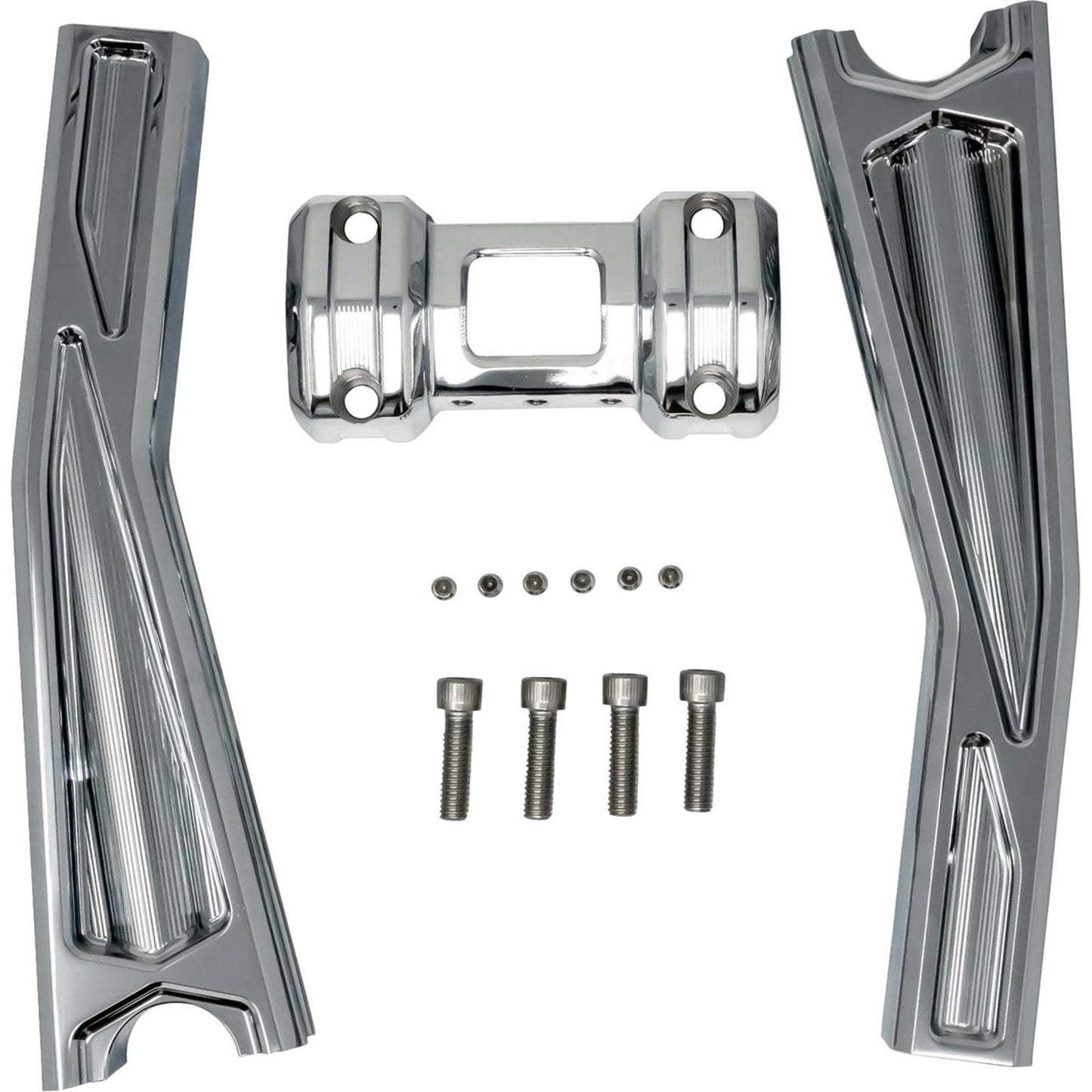 Kodlin USA Ascent Pro Risers - Pullback - 10" - Chrome [MPN: KUS55134]_1552776