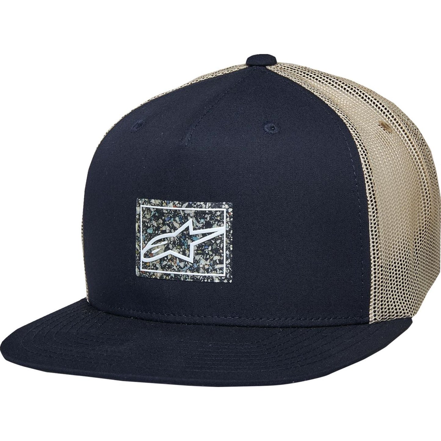Alpinestars Mackinic Trucker Hat - Navy/Khaki - One Size [MPN: 1215-81350-706-OS]_1557478