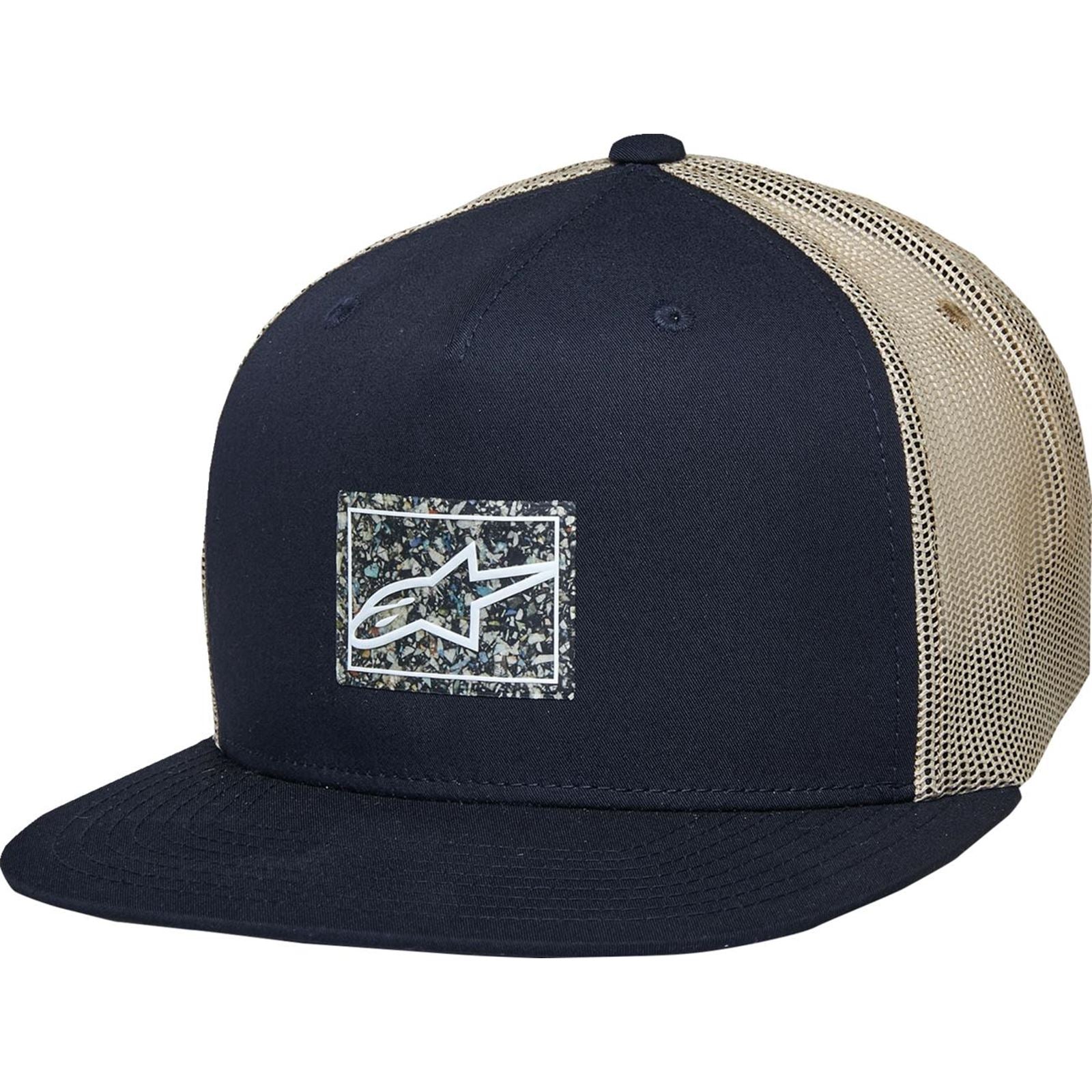 Alpinestars Mackinic Trucker Hat - Navy/Khaki - One Size [MPN: 1215-81350-706-OS]_1557478