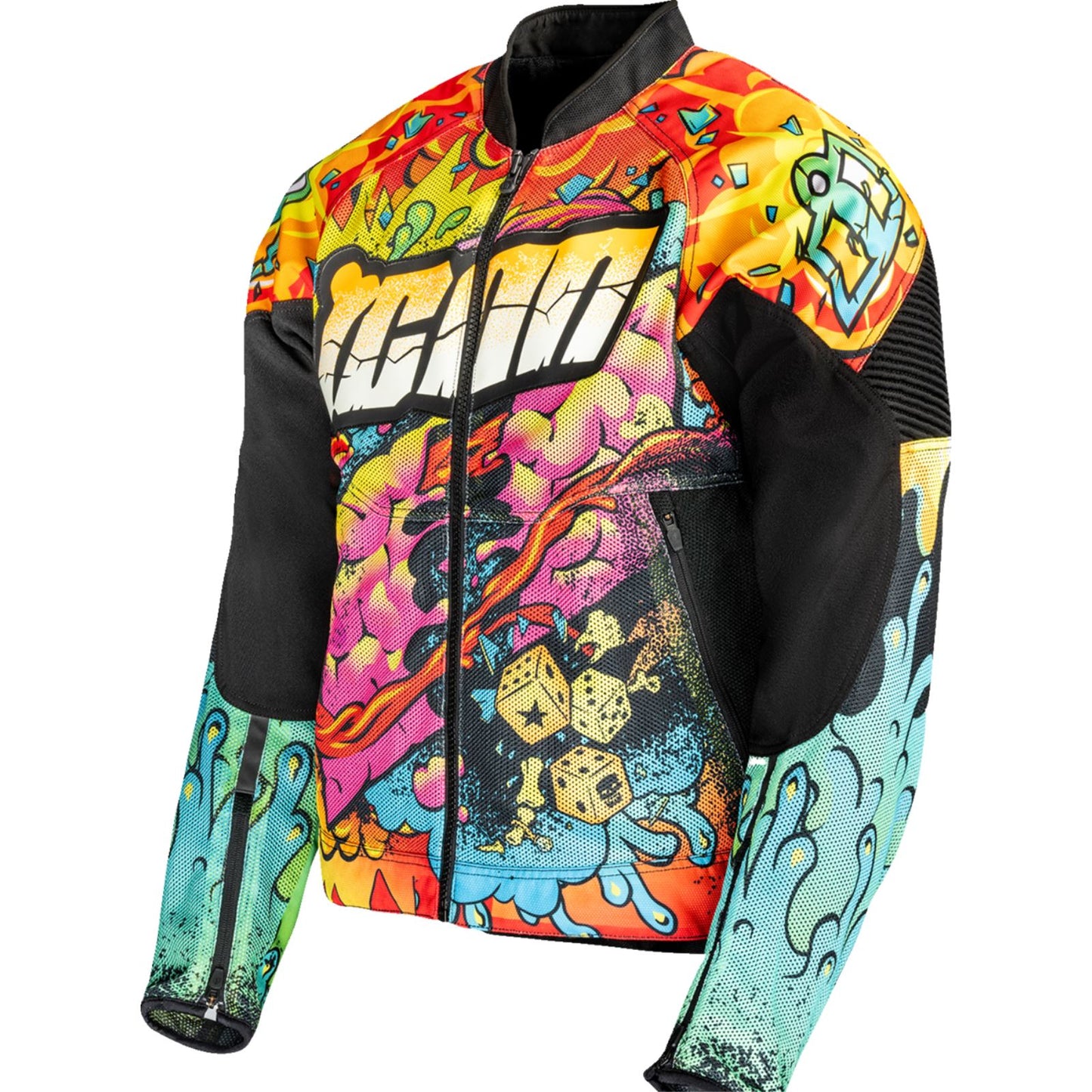 Icon Overlord3™ Scatterbrain Mesh Jacket - Black_1550804