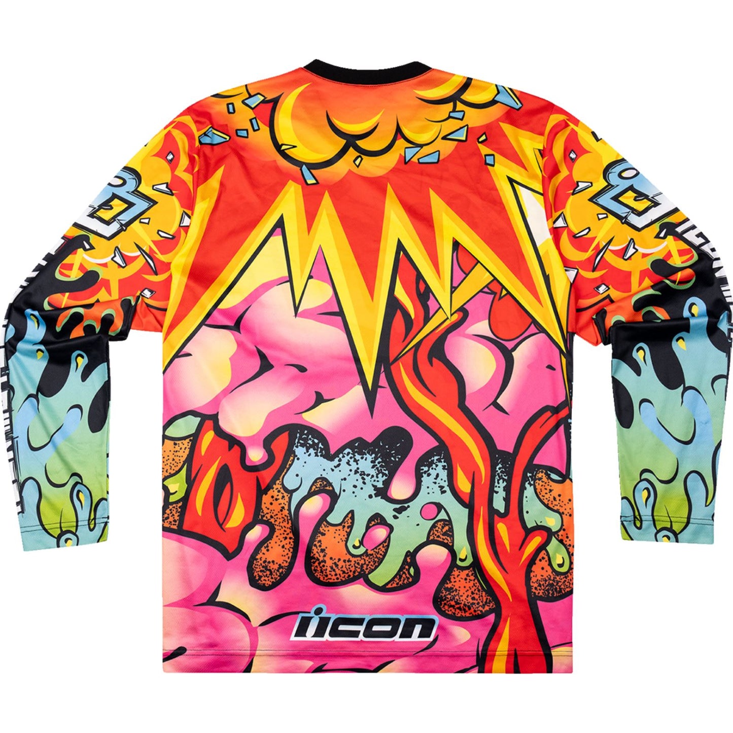 Icon Scatterbrain Jersey - Black_1550927